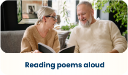 Reading poems aloud