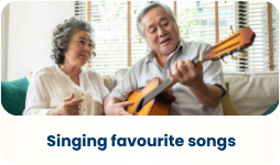 Singing favourite songs