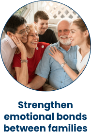 Strengthen emotional bonds between families