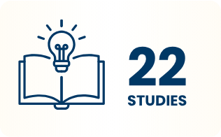 22 studies