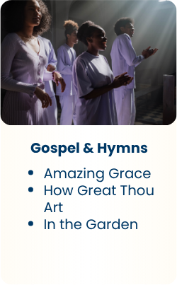 Gospel & Hymns song suggestions